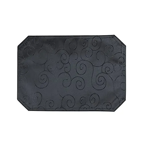 Tischsets Schwarz von Haus und Deko