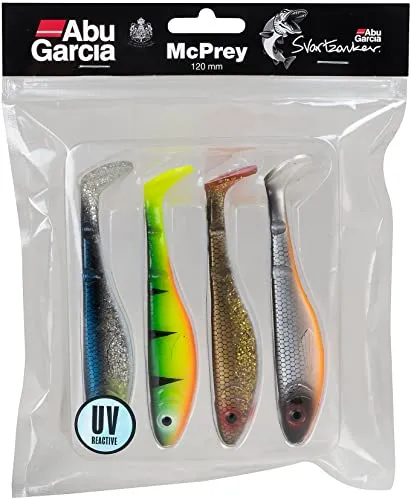 Abu Garcia Svartzonker McPrey Pike Hecht, Barsch Perch Angelköder, 12 cm, Essentials