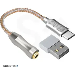 Hi-Res DAC Kopfhörer Verstärker SOONTEC Soundkarte ALC5686 USB Typ-C