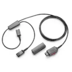 HP Poly Headset-Splitter Y-Typ Schulungskabel - Zubehör für Headset/Kopfhörer, ermöglicht simultanes Hören und Sprechen, ideal für Schulungen und Konferenzen.