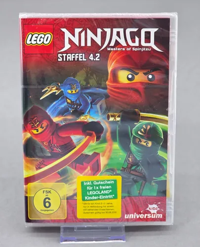 LEGO Ninjago – Masters of Spinjitzu Staffel 4.2 DVD, Neu & Sealed Kids Universum