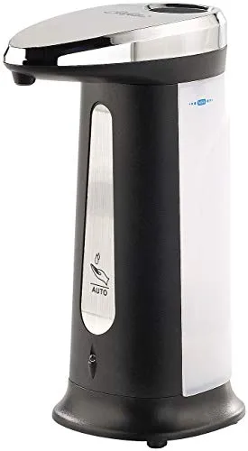 Produktbild Carlo Milano Seifenspender elektrisch: Automatischer Seifenspender mit IR-Sensor, 400 ml (Desinfektionsspender Sensor, kontaktlos, Elektrischer)