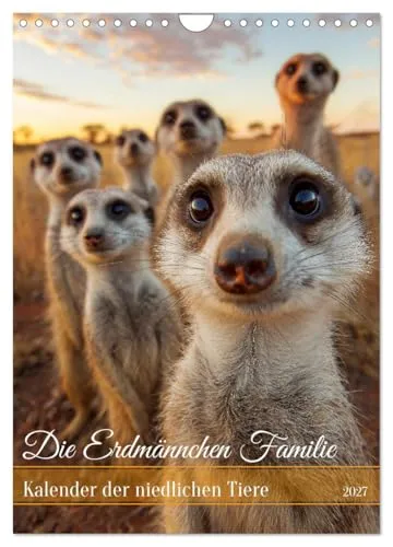 Die Erdmännchen Familie von CALVENDO