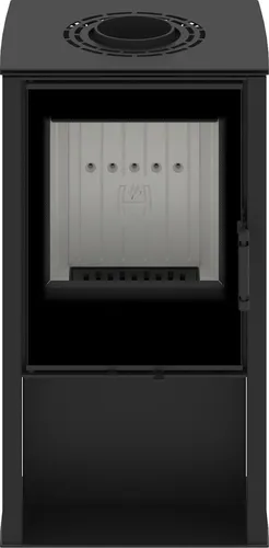 Kaminofen Hitze LUPO S 6,5 kW - Freistehender Holzofen für kleine Räume - Kaminöfen - Der freistehende Kaminofen LUPO S mit 6,5 kW Nennleistung bietet effiziente Wärme und hervorragende Wärmespeichereigenschaften dank ACCUCERAM. Ideal für kleine und mittelgroße Räume.