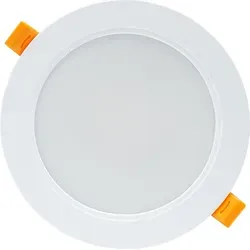 Spectrum LED Panel DURE 3 Einbauleuchte 12W rund 1500lm Badezimmerleuchte IP54 Warmweiß 3000K