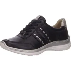 Caprice CAP Climo FB Leder Sneaker ohne Absatz 9-23717-44 - Trendige Lowcut-Sneaker von CAPRICE mit hochwertigem Leder und H-Weite für optimalen Komfort. Die Synthetiklaufsohle sorgt für ein leichtes Gehen und die Schnürung ermöglicht eine individuelle Passform.