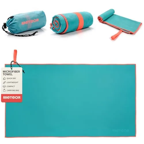 meteor Sport tücher handtücher L XL XXL Größen 9 Farben Ultra leicht Microfaser Handtuch Ultra saugfähig Fitnes-Handtuch Reisehandtuch Microfaser Sauna Badetuch Strand-Handtuch