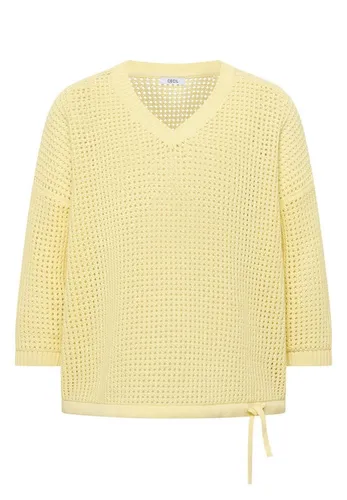 Cecil Damen Kurzarm Pullover im Crochet-Look von CECIL
