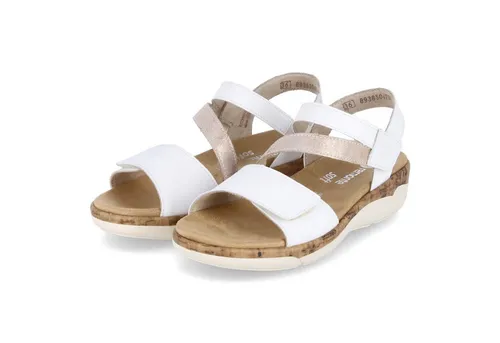 Remonte Damen Riemchensandalen R6860 - Wanderschuhe mit wechselfußbett für optimalen Tragekomfort, ideal für Freizeit und Sommeraktivitäten.