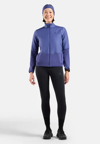 Odlo Essential Insulator Hybrid Jacke - skipper blue (21119) XL - Synthetische Damen Isolationsjacke für Skifahren, bietet optimale Wärme und verbesserte Feuchtigkeitsregulierung für aktive Outdoor-Aktivitäten.