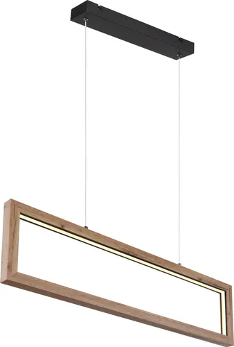 Pendellampe Esstischlampe LED Holzoptik, 24W 1200lm