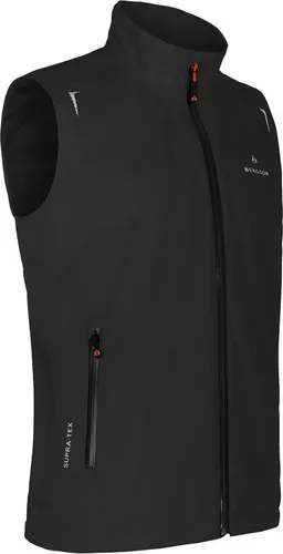 Bergson Regenjacke EGGEN Weste Herren – Wasserdichte Regenweste mit Netzfutter - Hochwertige Herren Regenweste mit 12000 mm Wassersäule, ideal für den Einsatz bei jedem Wetter. Leicht, atmungsaktiv und mit PFC-freiem Material für besonderen Komfort.
