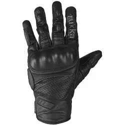 Rukka Hero 2.0 perforierte Motorrad Handschuhe, schwarz, Größe 2XL für Männer