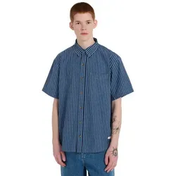 Element Kurzarmhemd Regular Button Down blau S