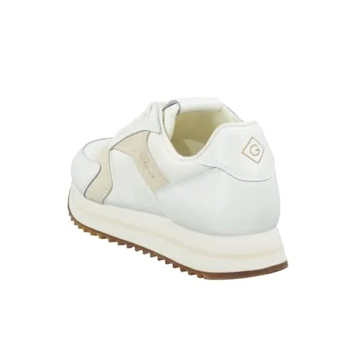 GANT FOOTWEAR Damen BEVINDA Sneaker, White, 37 EU