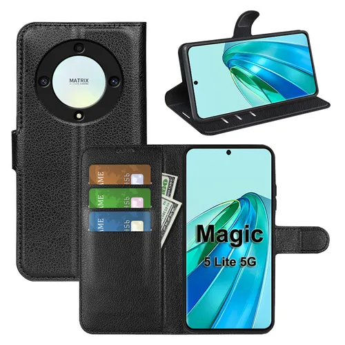 Handy Tasche Honor Magic 5 Lite 5G Hülle Wallet Case Handyhülle Flip Case Etui