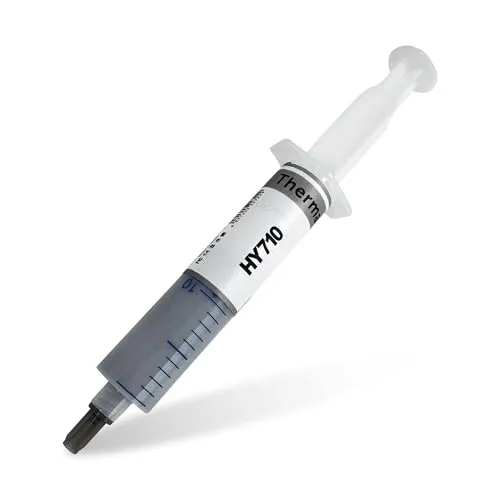 OcioDual Thermal Paste Halnziye HY710 3.17W/MK(30g), Wärmeleitpaste CPU für Prozessor, CPU Wärmeleitpaste, Nicht Leitend, Dissipativ, Thermopaste, Kühlkörper Thermal Greas, Spritze