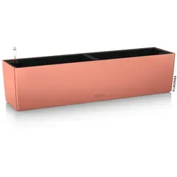Lechuza Blumenkasten Balconera Color 80 korallrot von Lechuza