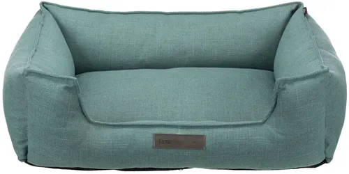 Trixie Talis Bett Square 60x50 cm - Mint, kuscheliger Komfort für Hunde, pflegeleicht und langlebig