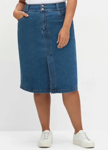Sheego A-Linien-Rock Jeansrock von sheego