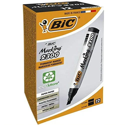 Markierstifte & Textmarker Schwarz von BIC