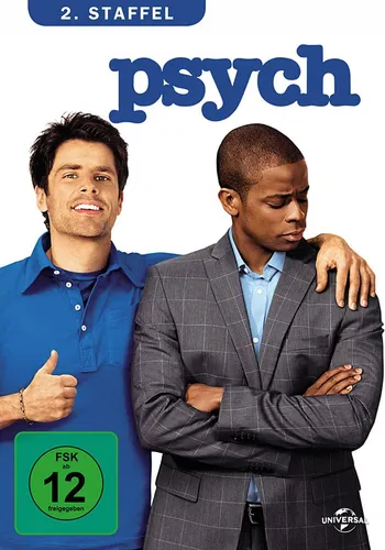 Psych - Season 2-4 DVD-Box - Mystery TV-Serie mit Humor und Krimi-Elementen, ideal für Fans von spannenden und lustigen Geschichten auf 4 DVDs.