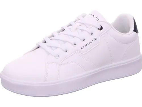 Tom Tailor Herren 5380990002 Sneaker, White, 42 EU - Herren-Sneaker, sportlich-modern und stylisch, ideal für lässige Outfits und den Alltag.