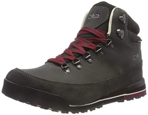 CMP Herren HEKA Hiking Shoes WP Wanderschuhe, Arabica-Syrah, 45 EU - Wanderschuhe mit wasserdichtem Obermaterial aus Leder und atmungsaktivem Mesh, ideal für anspruchsvolle Wanderungen und Outdoor-Abenteuer.