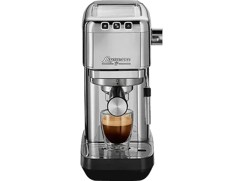 TCHIBO Siebträger Lapressa Edelstahl Espressomaschine Silber