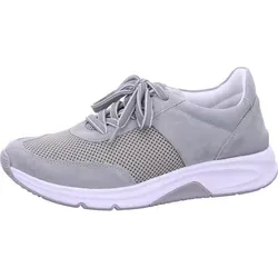 Gabor Damen Low-Top Sneaker Cherry Merlot - Bequeme Sandalen für jeden Anlass - Stylische Low-Top Sneaker aus hochwertigem Materialmix, ideal für Freizeit und Business. Genießen Sie den Komfort der gepolsterten Innensohle und das feminine Design.