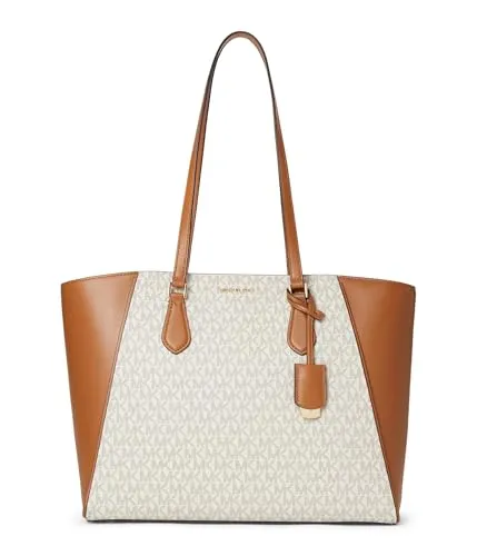 Michael Kors Taryn Large MF TZ MK SIG Shopper - Eleganter Shopper aus hochwertigem Kunstleder (20.4 Liter), ideal für modebewusste Trendsetter, die Stil und Funktionalität schätzen.