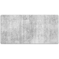 ArtPrintCave Schreibtischunterlage Grau, 90x45 cm - Hochwertige Schreibtischunterlage aus robustem PVC mit dekorativem Muster. Schützt vor Kratzern und Flecken, ideal für Büro und Home-Office. Leicht zu reinigen und langlebig.