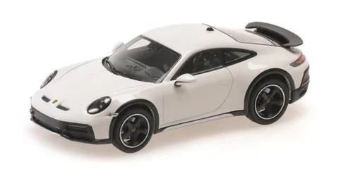 Minichamps PORSCHE 911 DAKAR - 2022 - WHITE 410062070 - Detailreiches Modell des Porsche 911 Dakar im Maßstab 1:43, ideal für Sammler und Modellbau-Enthusiasten.