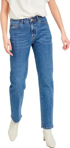 Vila VISTRAY DL RW Straight Jeans MBD - NOOS - Damen-Jeanshosen aus hochwertigem Stretch-Denim, perfekt für einen bequemen Sitz und stilvolle Outfits.