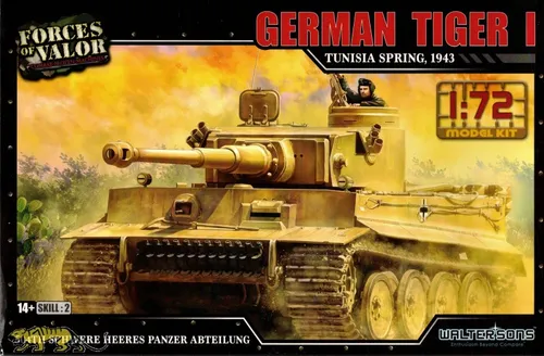 Forces of Valor 10040 / Waltersons 873001A Tiger I Ausf. E Tunesien - 1:72