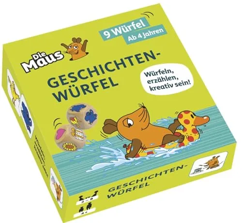 Geschichtenwürfel mit der Maus: Würfeln, erzählen, kreativ sein! (Geschichtenwürfel: Würfeln, erzählen, kreativ sein!)
