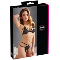 Soft-BH und String ouvert – sinnliches Lingerie-Set von Cottelli LINGERIE