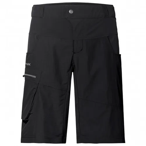VAUDE Herren Mens Qimsa Shorts, Schwarz, S EU - Fahrradbekleidung mit hohem Tragekomfort, ideal für Radsportler. Hoher Bund für besseren Sitz und Stretcheinsätze für optimale Bewegungsfreiheit. Klimaneutral durch umfassende Emissionskompensation.