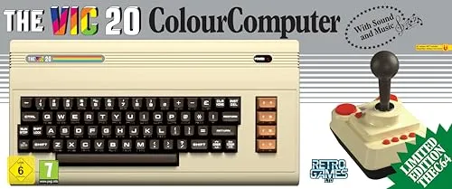 THE VIC 20 (C64 LE) Retro-Konsole mit Joystick