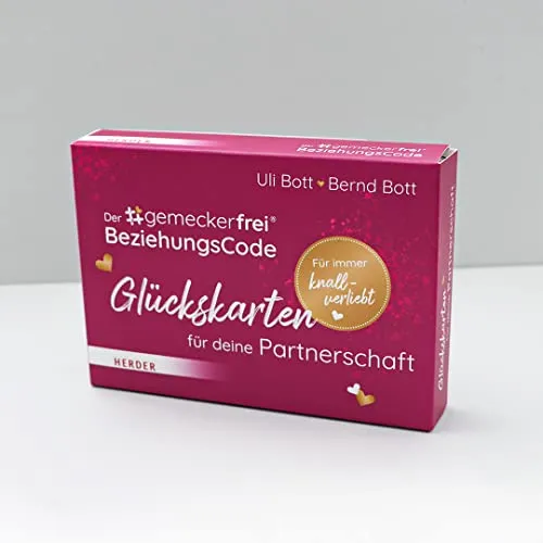 Der #gemeckerfrei® BeziehungsCode: Glückskarten für deine Partnerschaft