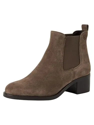 Tamaris Chelseaboots, Stiefelette mit Blockabsatz - Wanderschuhe in schmaler Form, ideal für Business und Freizeit. Mit gepolsterter Innensohle und Touch it Dämpfung für hohen Tragekomfort.