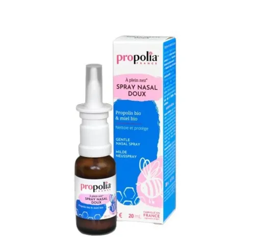 propolia Nasendusche Nasenspray mit Propolis - Natürliches Bio Nasenspray für Nasenhygiene, 1-tlg., Natürliches Nasenspray - Propolis Nasenpflege für freie Atemwege