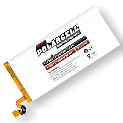 PolarCell Akku für EB-BN950ABE - Samsung Galaxy Note 8 3500mAh Batterie Handy