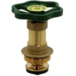 Schlösser Freistromventil-Oberteil 0018183200001 DN 32, G 1 1/4, Messing, nichtsteigende Spindel