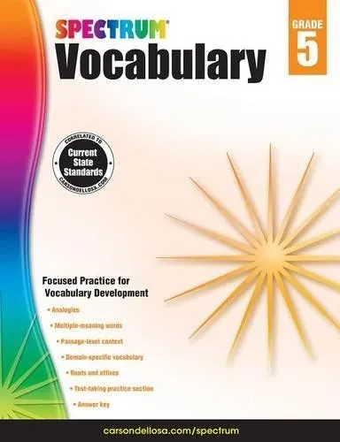 Spectrum Spectrum Vocabulary, Grade 5 (Taschenbuch) (US IMPORT)