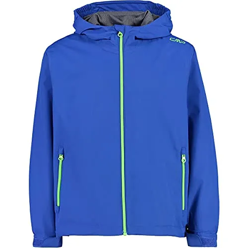 CMP Mädchen Regenjacke Fix Hood 39X7985 blau 116 (6J) von CMP
