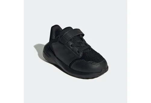 adidas TENSAUR RUN 3.0 KIDS Klettschuh für Kinder in Schwarz - Sportlicher Klettschuh für Kinder, Größe 21 EU, ideal für das Laufen. Robustes Obermaterial aus Synthetik und Textil sorgt für Komfort und Halt.