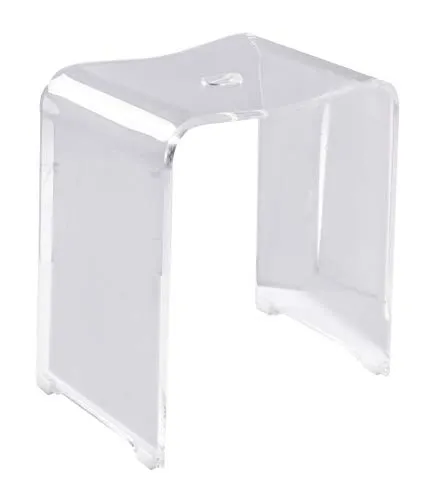 Bad-Hocker Trendy, transparent, Acryl - RIDDER Bad-Hocker „Trendy“ – ideal für mehr Komfort im Badezimmer, rutschfest und wasserabweisend, perfekt für Senioren und als Sitzgelegenheit beim Duschen.