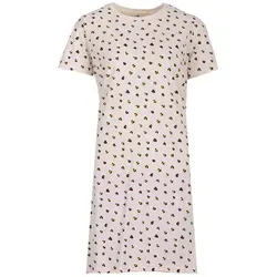 zeitlos Nachthemd Nachthemd Kurzarm - Leo Shirt weiß L