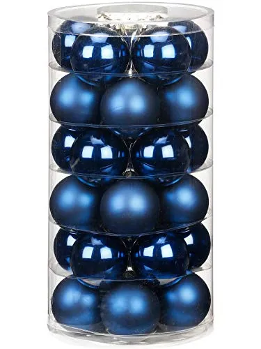 Weihnachtsbaumschmuck Blau von INGE-GLAS